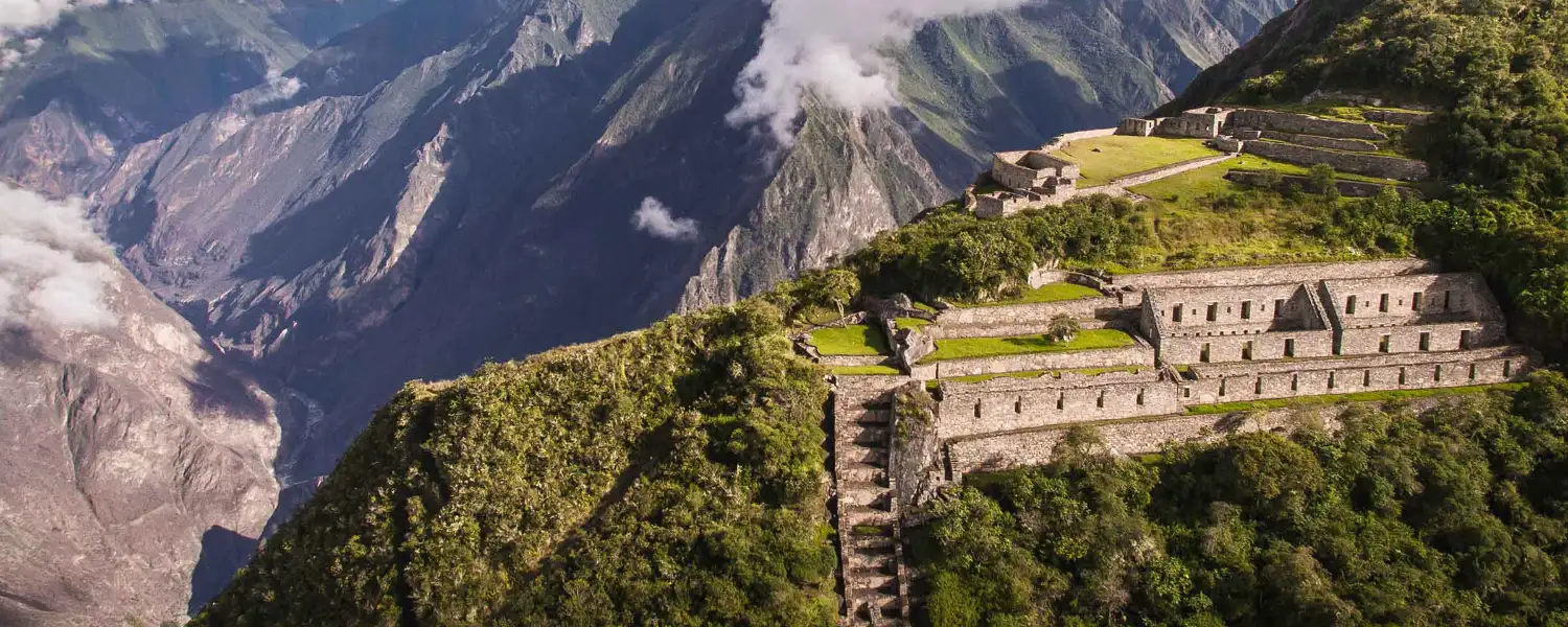 Panoramic view of Choquequirao